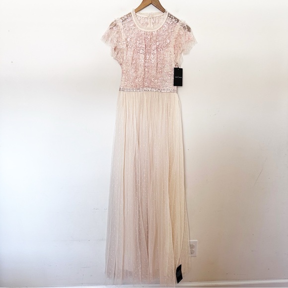 BHLDN Needle & Thread Giselle Bodice Gown - Picture 7 of 13